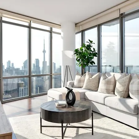 Apartamento Lux Sub-Penthouse W Panoramic & Cn Tower Views